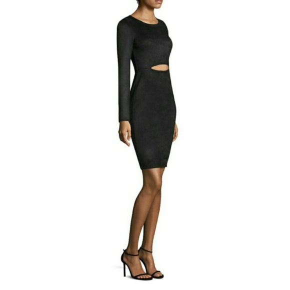 BCBGMAXAZRIA Whitley Black Cutout Dress / XS - Picture 1 of 8